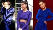 Blue Moon: Tara Sutaria, Nora Fatehi and Kriti Sanon are wowzies in sheer sequinned outfits