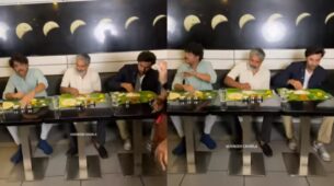 Brahmastra Director SS Rajamouli Feast On Authentic South-Indian Dishes With Stars Ranbir Kapoor And Nagarjuna During The Film’s Promotions