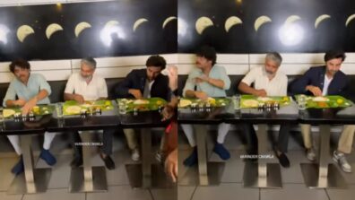 Brahmastra Director SS Rajamouli Feast On Authentic South-Indian Dishes With Stars Ranbir Kapoor And Nagarjuna During The Film’s Promotions