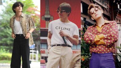 BTS V Aka Kim Taehyung Shows Us Ways How To Style A T-shirt