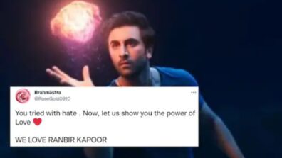 “Cancelled” On Twitter Ranbir Kapoor Fans Hit Back And Show Immense Love