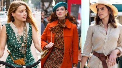 Check Out: Anne Hathaway, Emma Watson And Amber Heard Slaying In Chic Vintage Looks