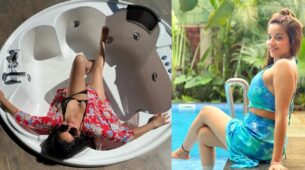 Check Out: Bhojpuri Sensation Monalisa Relaxing In A Jacuzzi, Looked Stunning