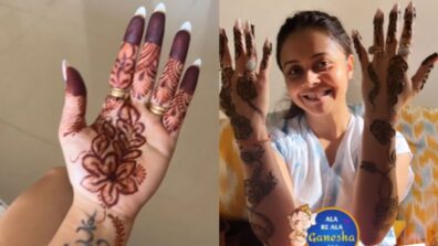 Check Out: Devoleena Bhattacharjee And Her Love For Mehendi