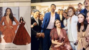 Check Out: Mesmerizing Beauty Malaika Arora Dazzling In ‘Kalki Fashion’ Indo-Western Collection