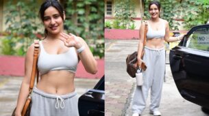 Check Out: Neha Sharma Spotted Near The Gym In Bandra, Flauting Her Zero Figure