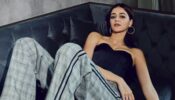 Chic Alert: Ananya Panday Slaying In A Grey Checks Pants Suit, Looks Bold In Indore