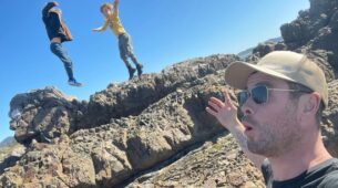 Chris Hemsworth Goes Camping With His Twin Sons, Fans In Awe