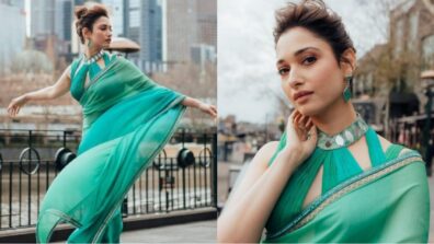 Congratulations: Tamannaah Bhatia promotes Indian culture in Australia, rocks stylish customized saree on streets of Melbourne