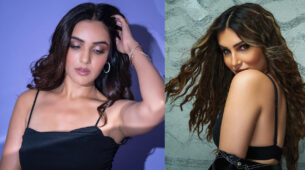 Couple Goals: Jasmin Bhasin and Tara Sutaria take over internet by storm in black outfits, partners Aly Goni and Aadar Jain are crushing