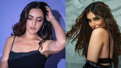 Couple Goals: Jasmin Bhasin and Tara Sutaria take over internet by storm in black outfits, partners Aly Goni and Aadar Jain are crushing