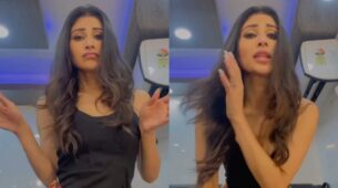 Dancing Diva: Mouni Roy grooves to ‘Casanova’, looks vibrant in black