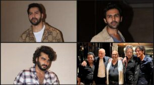 David Dhawan Birthday: Kartik Aaryan, Arjun Kapoor, Varun Dhawan, Anupam Kher, Shakti Kapoor, Chunkey Panday, Satish Kaushik, Rajpal Yadav and others attend party