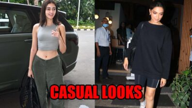 Deepika Padukone and Ananya Panday ooze with fire in casual avatars, see pictures