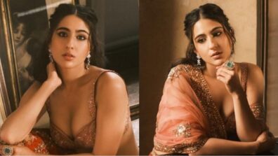 Desi Girl: Sara Ali Khan oozes with oomph in intricate embroidered lehenga