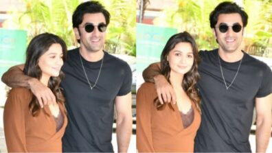 Deva Deva Song Launch: Alia Bhatt Flaunts Her Baby Bump As She Poses With Ranbir Kapoor, Fans Say ‘they look so complete’