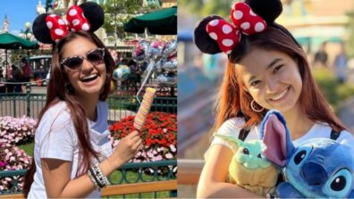 Disneyland Photodump: Anushka Sen looks cute in Mickey Mouse theme outfit