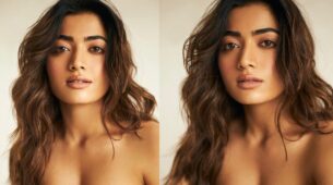 Dusky bronze goddess looks of Rashmika Mandanna, fans in awe