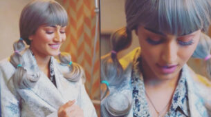 Erica Fernandes looks like doll in sheer metallic pantsuit, shares glimpses
