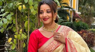 Ethnic Queen: Monalisa Slays The Traditional Saree Look