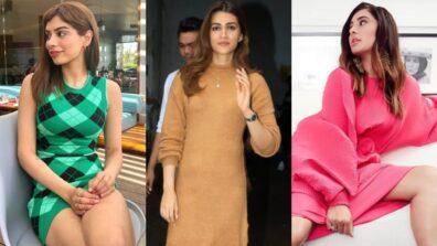 Fashion battle: Khushi Kapoor, Kriti Sanon, or Nargis Fakhri, Who do you think did justice to knitted mini dress?