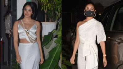 Fashion battle: Kiara Advani or Alia Bhatt: Who do you think donned the white hue?