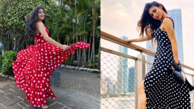 Fashion battle: Mouni Roy or Kanika Mann, whose polka dot maxi dress style is breathtaking?