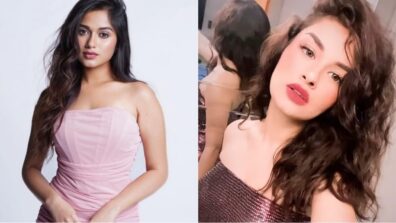 Fashion Divas: Jannat Zubair looks like doll in baby pink bodycon dress, Avneet Kaur shines in metallic outfit