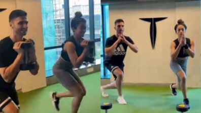 Fitness Alert: Rashmika Mandanna In A Gung-ho Workout Session With Self-development Coach Karan Sawhney