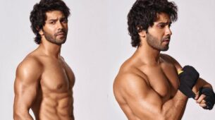 Fitness Freak: Varun Dhawan Motivates To Stay Fit And Healthy, Flaunting His Sassy Toned Abs