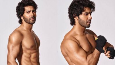 Fitness Freak: Varun Dhawan Motivates To Stay Fit And Healthy, Flaunting His Sassy Toned Abs