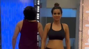 Fitness Queen: Nia Sharma gets groovy in sensuous bralette and shorts, netizens can’t handle cuteness