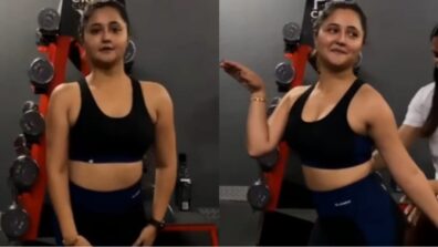 Fitness Queen: Rashami Desai flaunts sensuous body in bralette inside gym, sweats it out like a pro