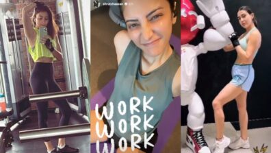 Fridays are all about fitness for Sara Ali Khan, Shruti Haasan and Anushka Sharma, see pics