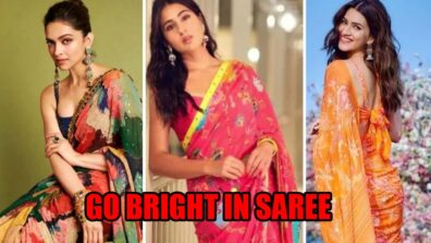 From Deepika Padukone to Sara Ali Khan: Bollywood Babes Slaying In Bright Sarees