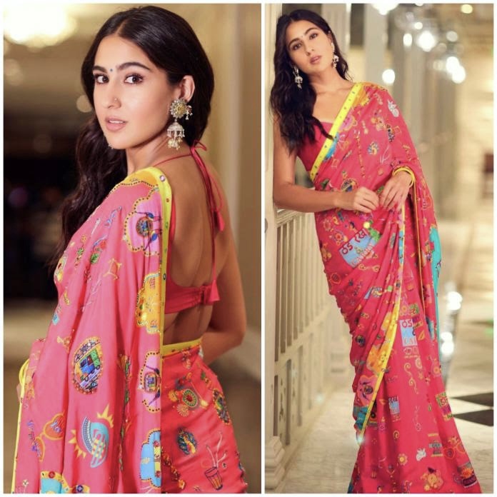 From Deepika Padukone to Sara Ali Khan: Bollywood Babes Slaying In Bright Sarees - 2