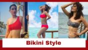 From Hina Khan, Nia Sharma To Karishma Tanna: TV Actresses Who Stunned In Bikini Style
