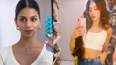 From Janhvi Kapoor To Suhana Khan, Bollywood Star Children Who Have Mastered The Art Of “Mirror Selfies.”