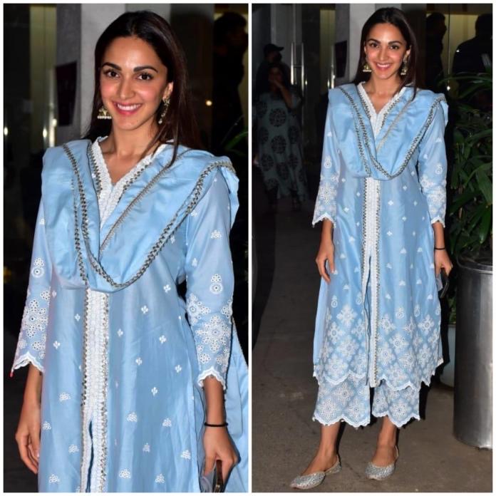 From Kareena Kapoor Khan To Kiara Advani: B-Town Celebs Who Find Comfort In Blue Kurtas - 1