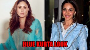 From Kareena Kapoor Khan To Kiara Advani: B-Town Celebs Who Find Comfort In Blue Kurtas