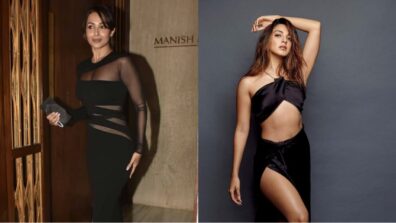 From Malaika Arora To Kiara Advani, Bollywood Hotties Slaying In Black Cutout Dresses