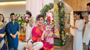 From Rahul Vaidya-Disha Parmar to Rubina Dilaik-Abhinav Shukla and Gurmeet Choudhary-Debina Bonnerjee: A sneak-peek into Ganesh Chaturthi celebrations of our favourite TV couples