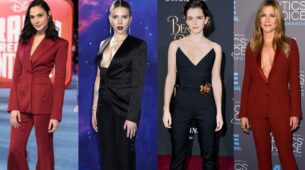 From Scarlett Johansson to Jennifer Aniston: Hollywood stars donning chic pantsuits