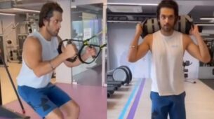 Functional Day: Parth Samthaan hits in gym with hardcore cardio routine, watch video