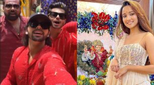 Ganpati Bappa Maurya: Siddharth Nigam and Ashi Singh celebrate Ganesh Chaturthi with family, see viral pics