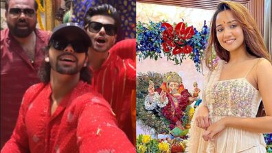 Ganpati Bappa Maurya: Siddharth Nigam and Ashi Singh celebrate Ganesh Chaturthi with family, see viral pics