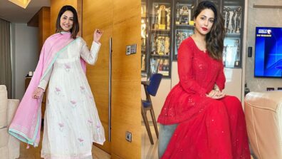 Get Ethnic Outfit Inspiration From Hina Khan For Your Festive Occasions