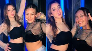 Girls Get Naughty: Aashika Bhatia and BFF twin in black, melt internet with sensuous display of curves