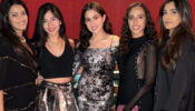 Girls Night Out: Sara Ali Khan prompts elegance in sheer black bodycon dress, poses cosy with her squad