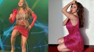 Glamour Alert: Bhojpuri Sensation Monalisa And The Gorgeous Shivaleeka Oberoi Slaying In All-Over Fringe Dresses, Take A Look